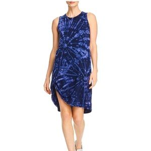 N:PHILANTHROPY LORI TIE DYE DRESS WOMEN COLOR BLUE SIZE S